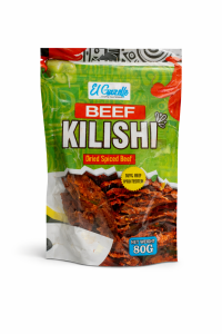 El-Gazelle beef kilishi in branded packaging